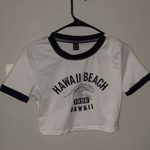 Hawaii Beach crop top